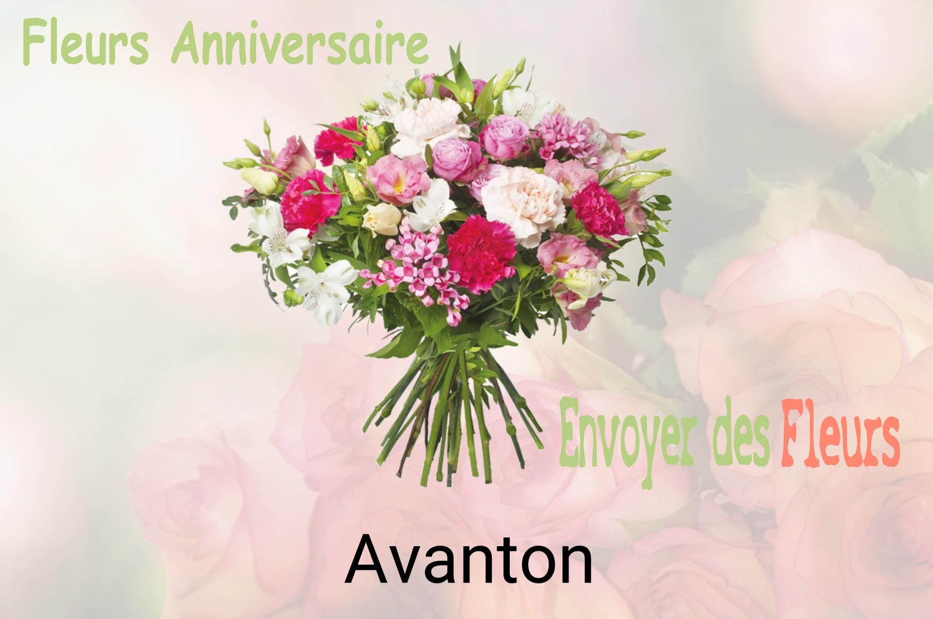 Bouquet de fleurs d’anniversaire livré à Avanton