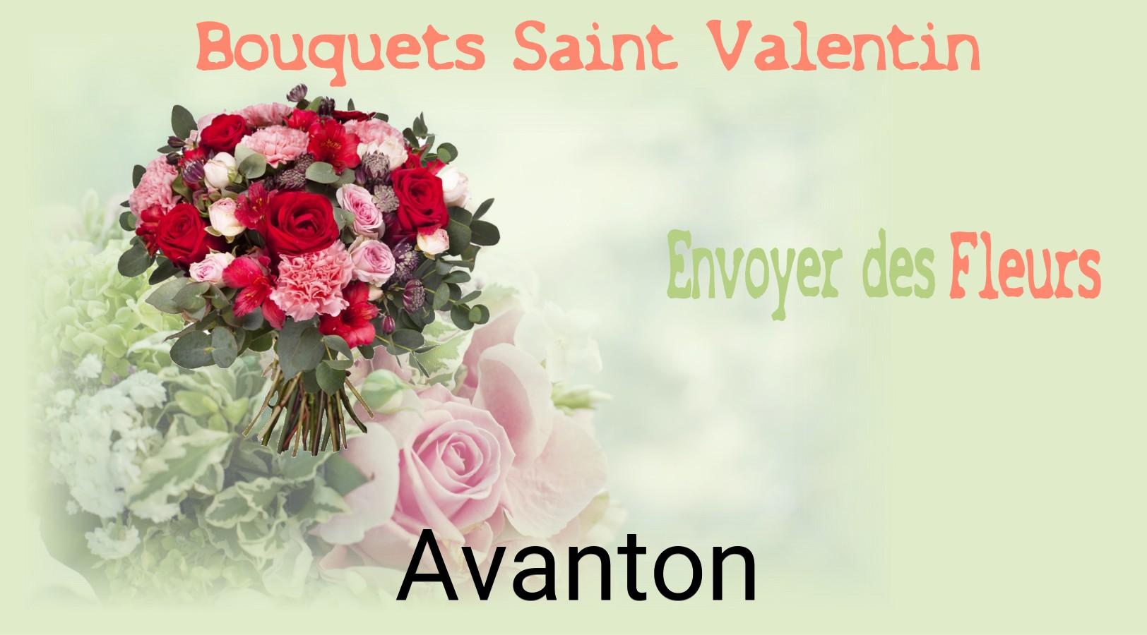 Roses de Saint-Valentin livrées à Avanton